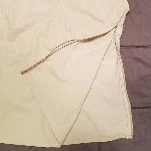 2/$10 Pinstriped Cotton/Spandex Top w/side zipper! - Picture 3 of 9